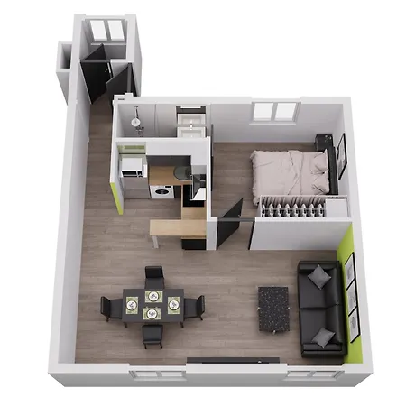 Apartmán Esprit Libre, Beau 2 Pieces Climatise Bordeaux